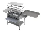 Prestige Gas-Kombibräter 4-flammig