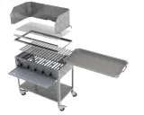 Prestige Gas-Kombibräter 5-flammig