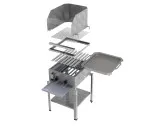 Prestige Gas-Kombibräter 2-flammig