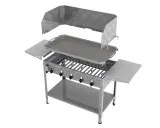 Prestige Gas-Kombibräter 5-flammig