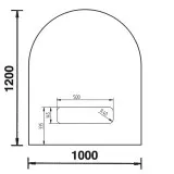 Bodenplatte Rundbogen B3