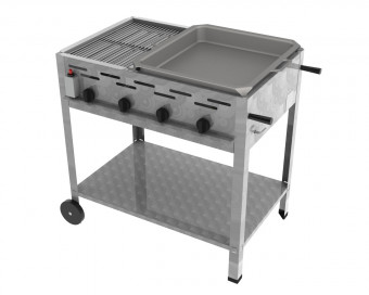 ChattenGlut Basic Gasbräter 4-flammig