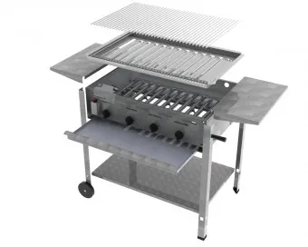ChattenGlut Basic Gasbräter 4-flammig