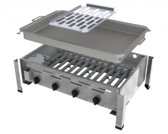 ChattenGlut Basic Gasbräter 4-flammig