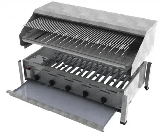 ChattenGlut Basic Gasbräter 5-flammig