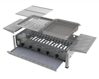 ChattenGlut Basic Gasbräter 5-flammig
