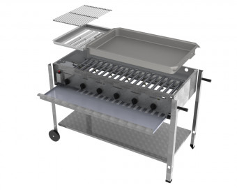 ChattenGlut Basic Gasbräter 6-flammig
