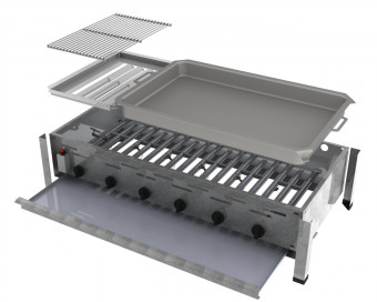 ChattenGlut Basic Gasbräter 6-flammig