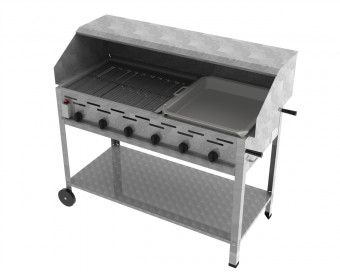 ChattenGlut Basic Gasbräter 6-flammig