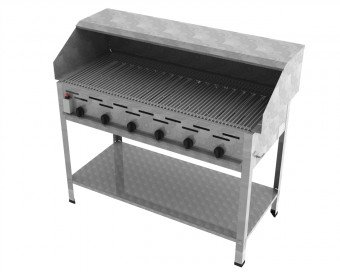 ChattenGlut Basic Gasbräter 6-flammig