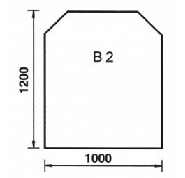 Bodenplatte Trapez B2