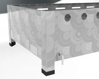 Umkonstruktion von Standardgasanschluss an neu Position