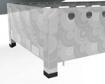 Umkonstruktion von Standardgasanschluss an neu Position