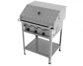 ChattenGlut Basic Gasbräter 3-flammig