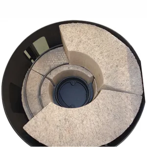 Eck-Kaminofen Diego W+